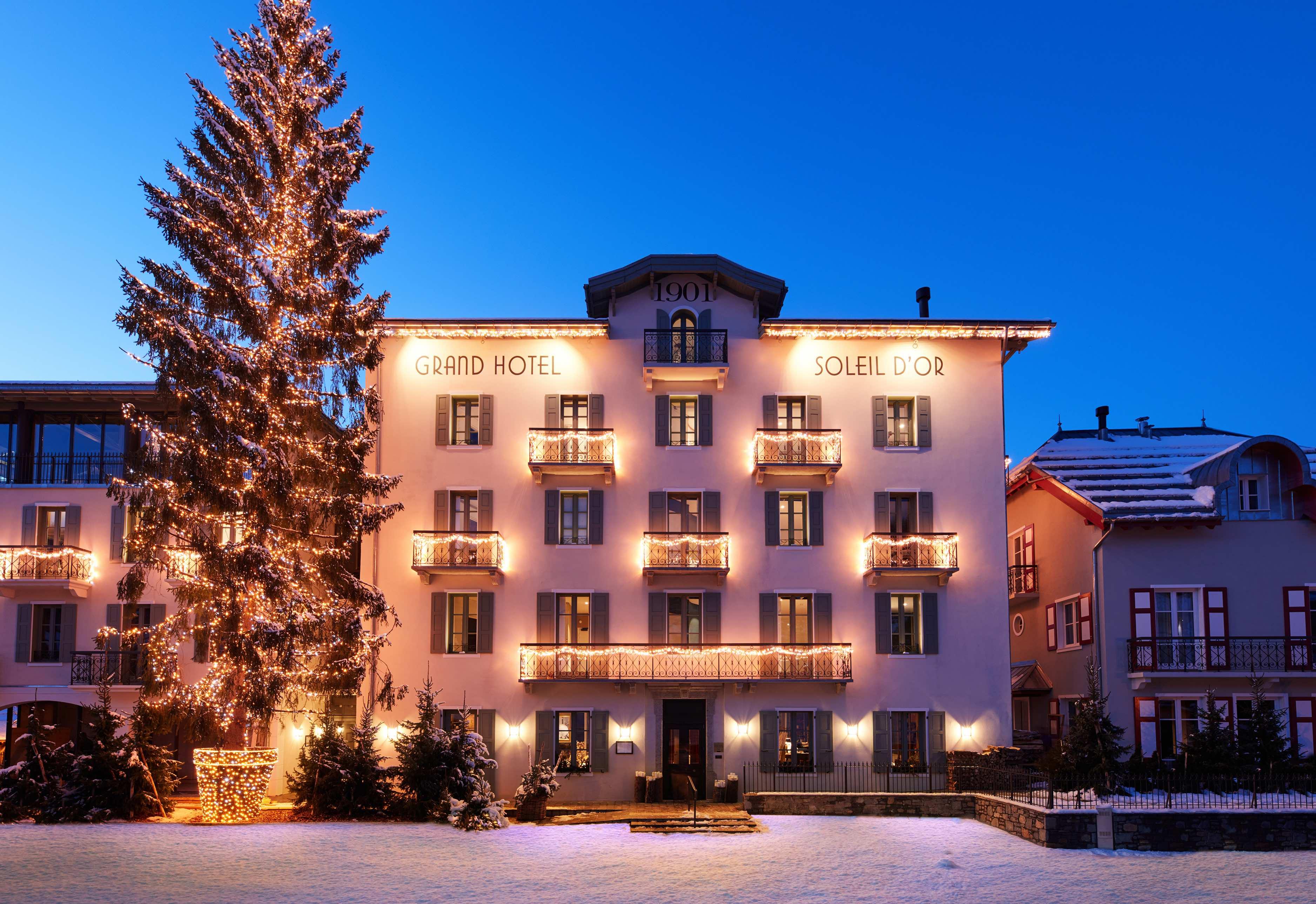 Grand Hotel Soleil D'Or Megève Exteriör bild