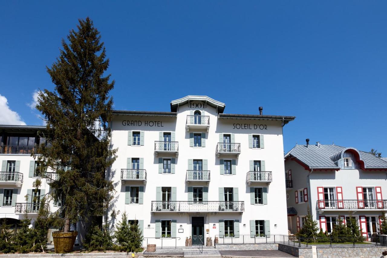 Grand Hotel Soleil D'Or Megève Exteriör bild